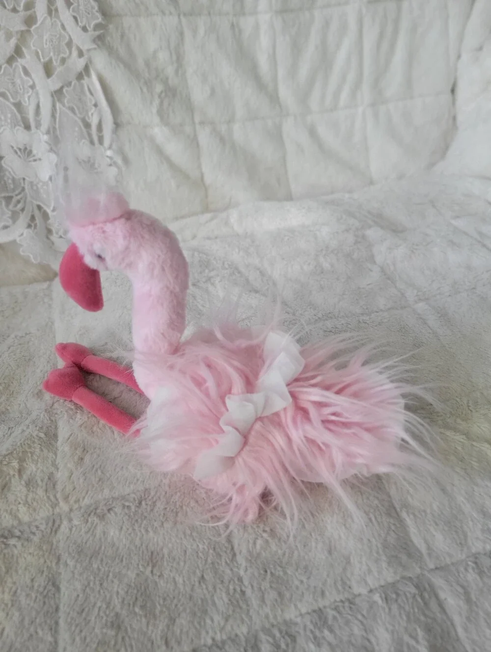 Jellycat soft flamingo